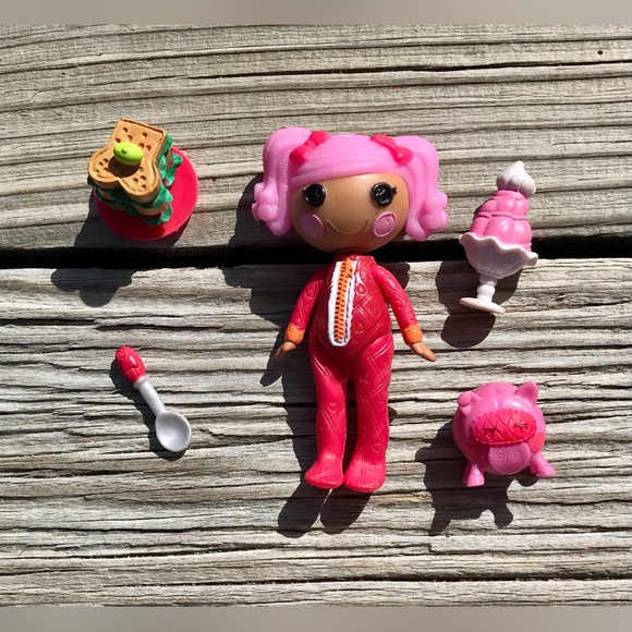 LALALOOPSY Mini Dolls Pets Accessories Playsets Crumbs Spot Pepper Toy Doll - Picture 7 of 15